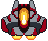 space ship icon/pixelart