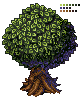 Tree icon/pixelart