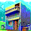EGA bg  icon/pixelart