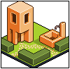 Bath House  icon/pixelart