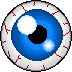 Eyeball icon/pixelart