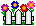Picket Fence with Flowers