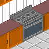 My first pixel art kitchen