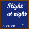 Flight at Night  icon/pixelart