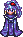 Chrono Trigger - Schala  icon/pixelart