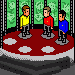 Plight of the redshirt  icon/pixelart