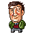 Stephen Fry icon/pixelart