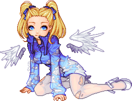 Angels in the night sky