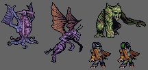 A set of Cthulhu Mythos monsters