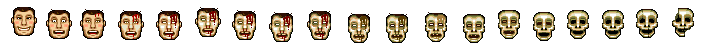 Work in progress: rotting head...