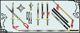 japan weapon set