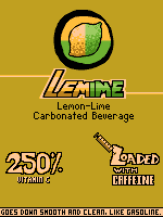 Lemime Soda Label