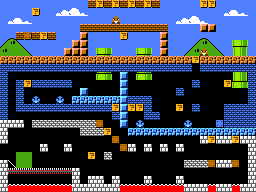 Mario-themed secret stage for BQ