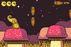 Mushrooms and Bunny [GBA mockup]