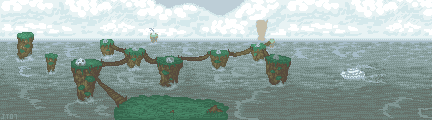 A village out on the ocean sea?