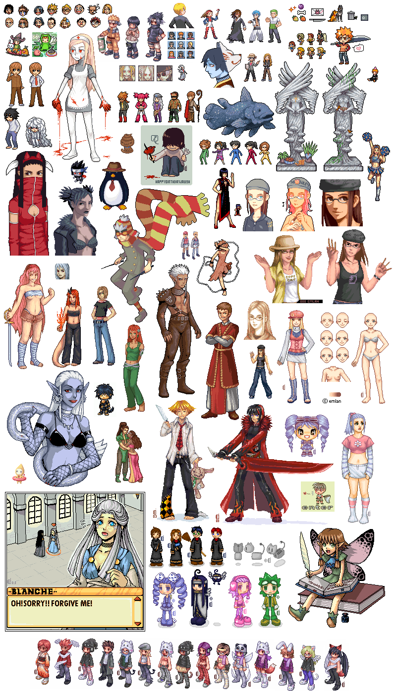 Old pixelworks collage