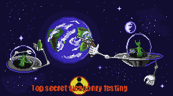 Pixelween '07 entry-Weapon testing