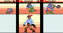 new pokemon and it's trainer