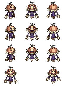 Demonic Pumpkin Animations