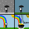 RNDM STPDTY - Rainbow
