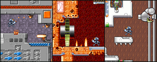 Roboros - level gfx