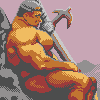 Tired barbarian