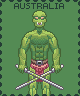 Gas 13 stamps