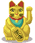 gato de la suerte