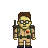 Dr. Egon Spengler Icon :: Pixel Art from <i>Ghostbusters</i>