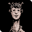 The attack of Giraffe man! icon/pixelart