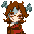 Frankenstein's girl icon/pixelart