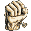 BJ GOLDEN FIST MEDALLION