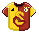 Galatasaray 100th Year Team Uniform  icon/pixelart