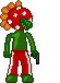 Pirana Plant  icon/pixelart