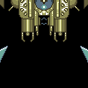 Anchient Angel Warship  icon/pixelart
