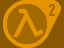 Half life 2 logo icon/pixelart