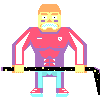 Lose Some Teeth Tonight icon/pixelart