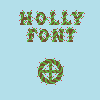 Holly Font icon/pixelart
