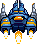 Human Ship icon/pixelart
