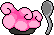 I scream icon/pixelart