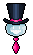 classy ice block icon/pixelart