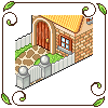 Iso Cottage  icon/pixelart