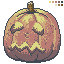 Jack-O-Lantern pixelation style  icon/pixelart