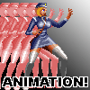 Fighting Sprite Kick kombo