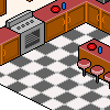 Pixel art project - kitchen