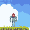 Knight of gravitation icon/pixelart