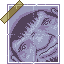 A self-portrait icon/pixelart