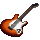 Electric Guitar icon/pixelart
