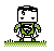 Superman icon/pixelart