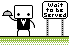 Lil' Dudes Waiter icon/pixelart
